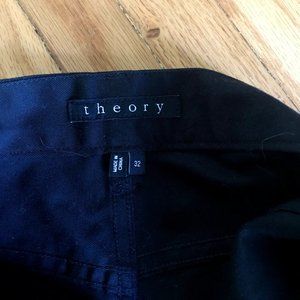 Black cotton jeans from Theory, sz 32